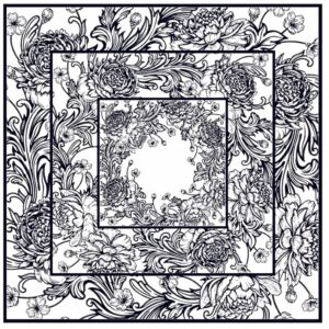 HEDVÁBNÝ ŠÁTEK MARIM