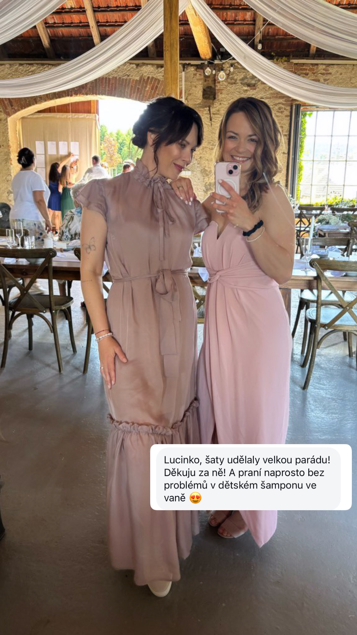 HEDVÁBNÉ ŠATY FLORANCE MOONDLIGHT SAND - Obrázek 4