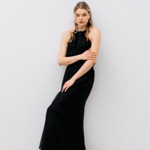 HEDVÁBNÉ ŠATY ZOE PŮLNOČNÍ LÁSKA