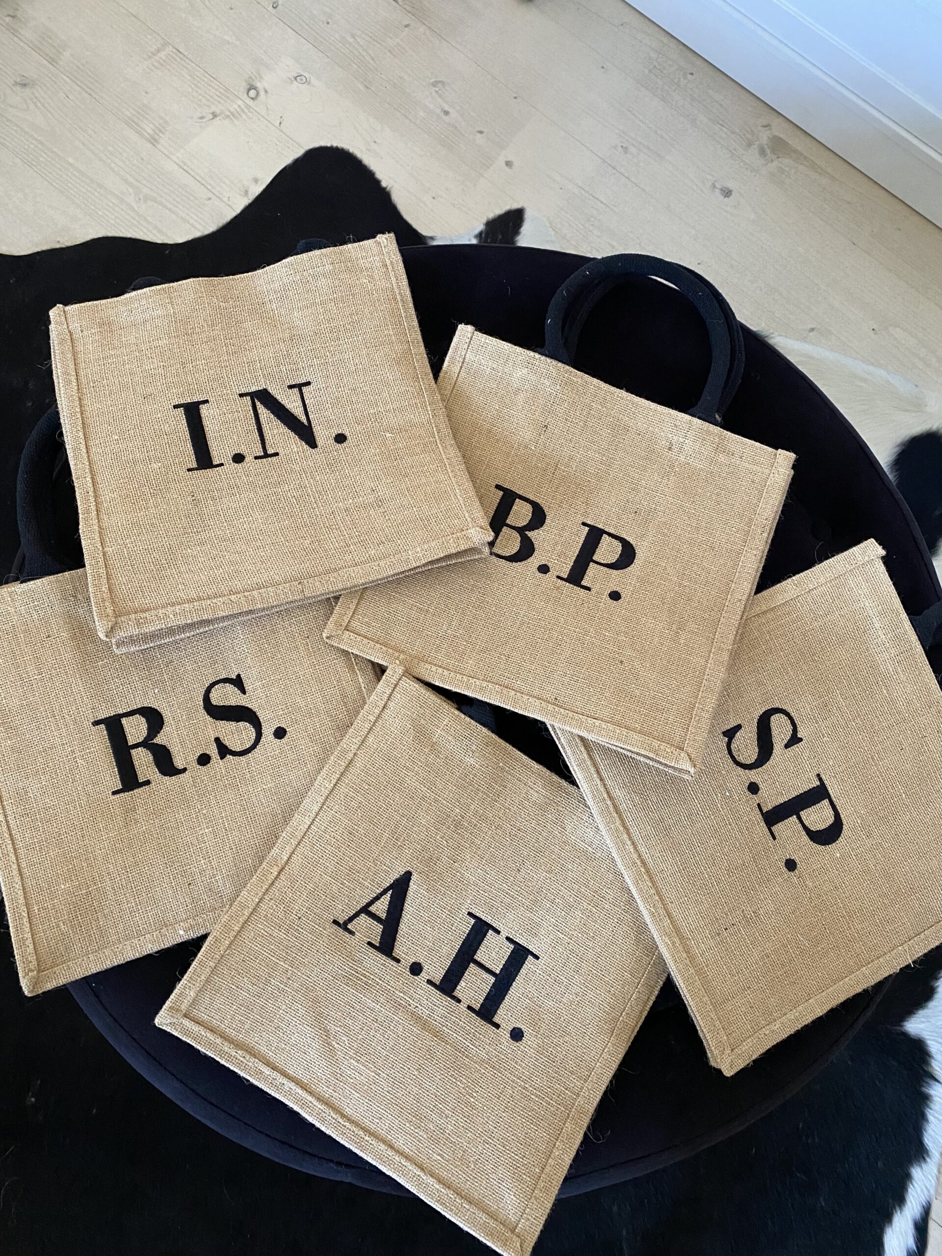 L I M I T K A - Jutová taška s monogramem - natur - Obrázek 8