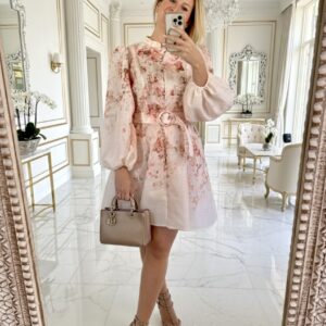 Soft rose šaty - Španělsko